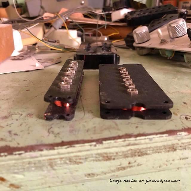 Doheny V12 MFD coil 2 per pickup versus the Doheny MFD single coil-1