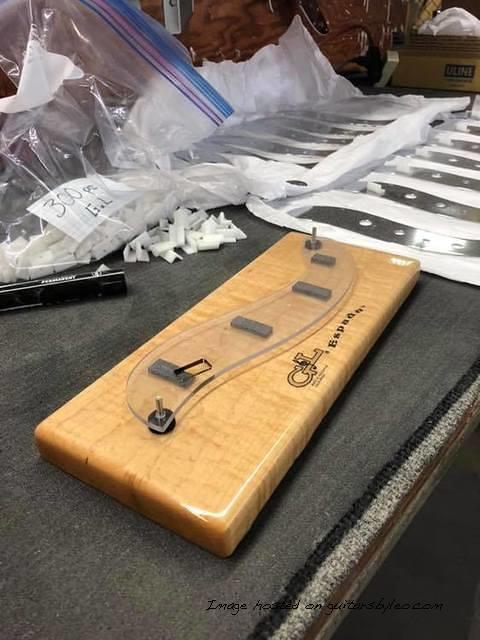 Espada preamp standoff locating jig