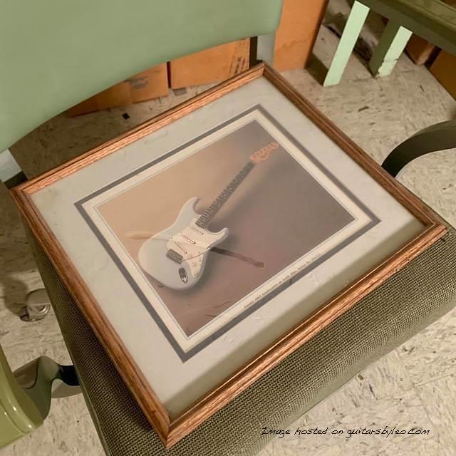 Fender 1965 Stratocaster in Sonic Blue Serial No 104232-2