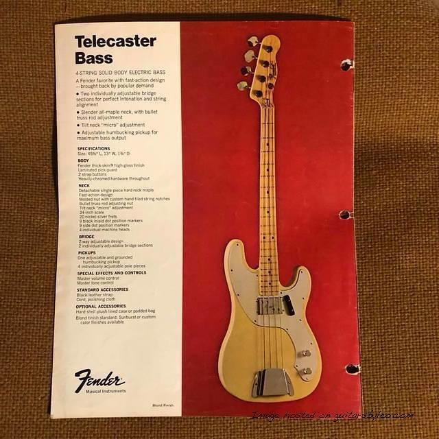  Five New Fenders CBS Fender brochure5