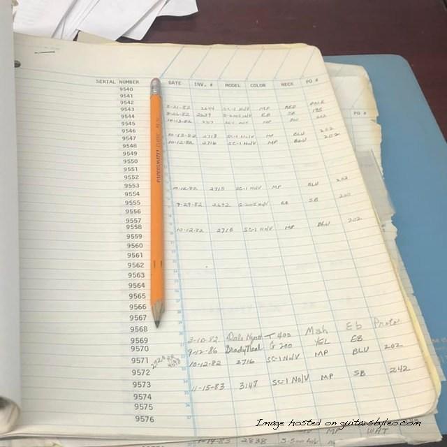 G009568 factory log page