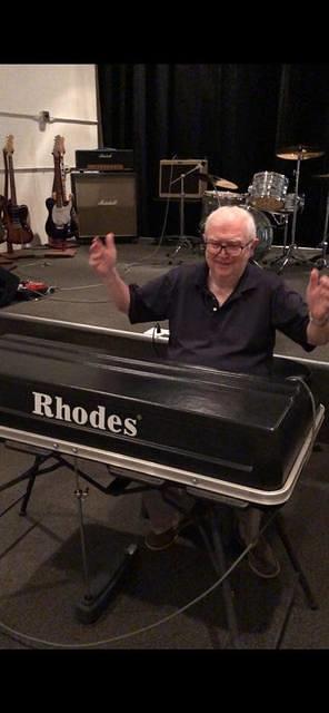 John C McLaren having fun on the Rhodes