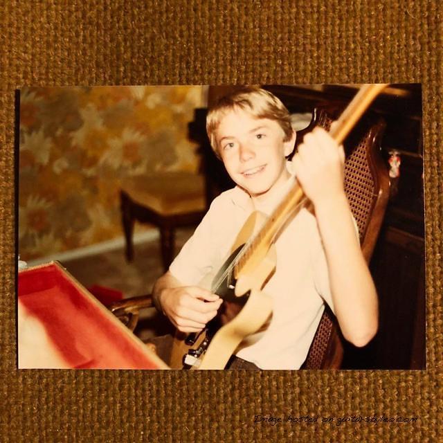 June 4 1981 It s my birthday and I m holding my new Tele dad got for me