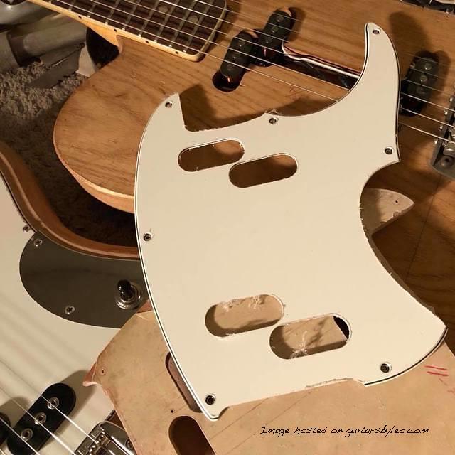 Just milled a second prototype pickguard