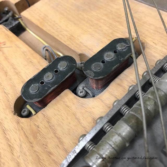 Leo Fender s concept schematic for a guitar-5