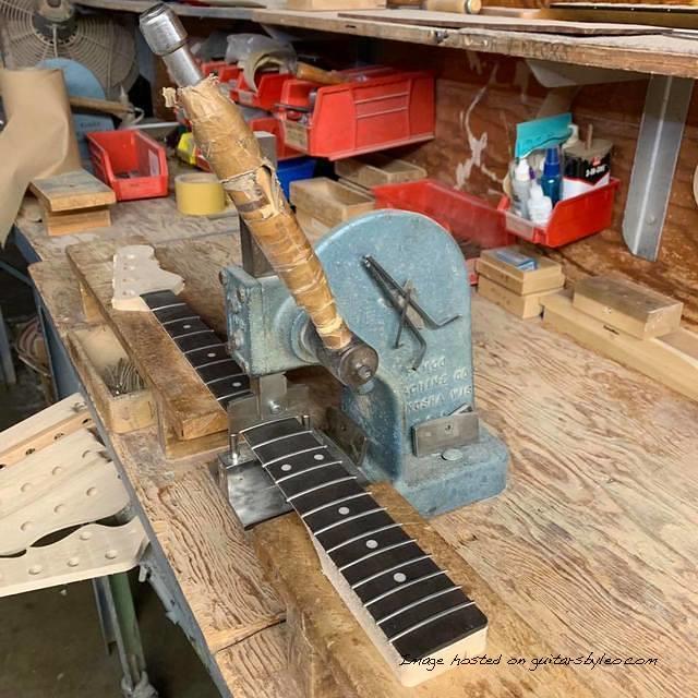 Leo s old Famco press made in Kenosha Wisconsin