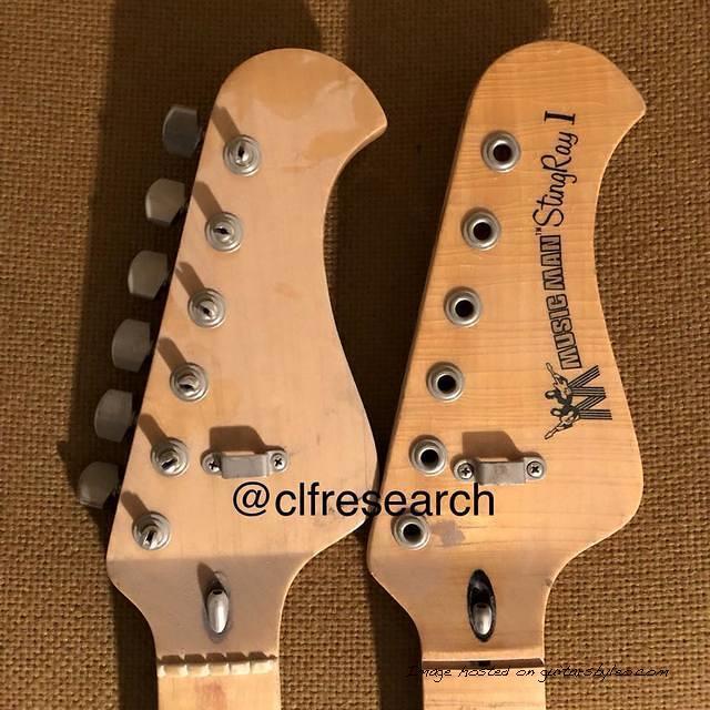 Stingray headstocks