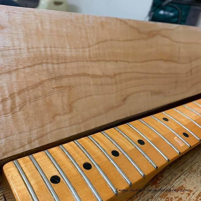 What I was gonna say is that I m gonna get the truss rod installed in the new neck for #projectpossmachine-2