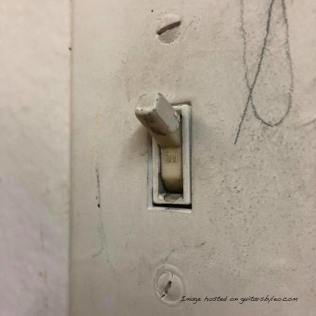 original CLFR light switch