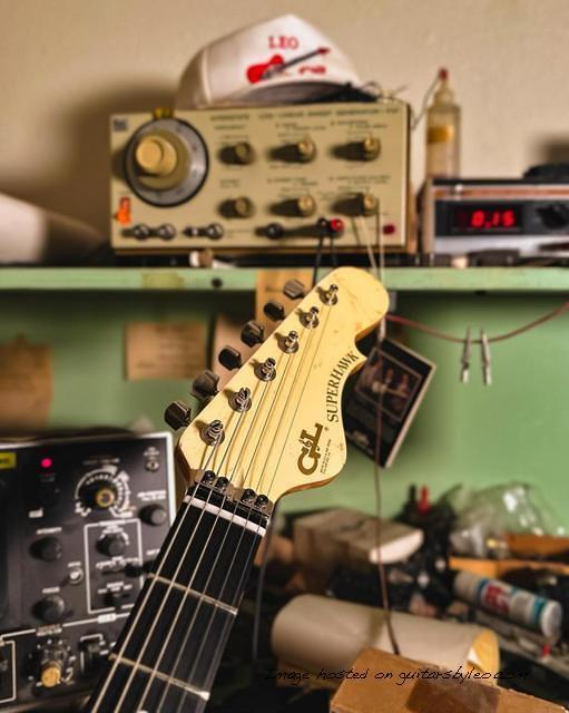 prototype 84 Invader body with prototype fine-tuner bridge-4