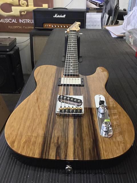 Special Build AC BB in Natural Gloss over Black Limba on swamp ash