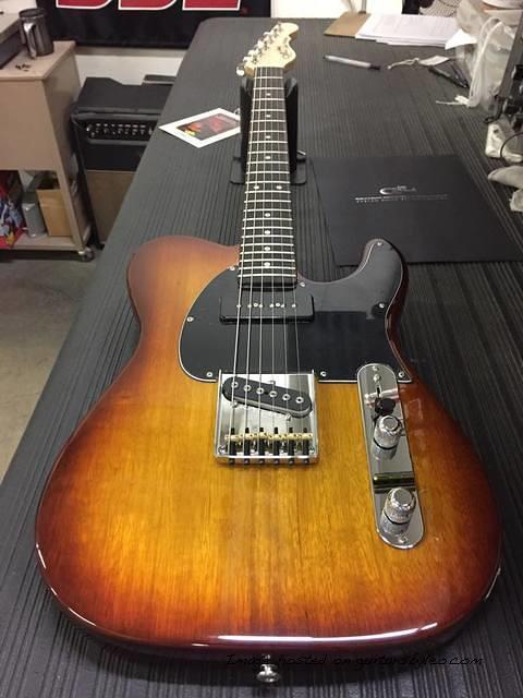 ASAT Classic Bluesboy 90 Semi-Hollow in Old School Tobacco Sunburst over Okoume