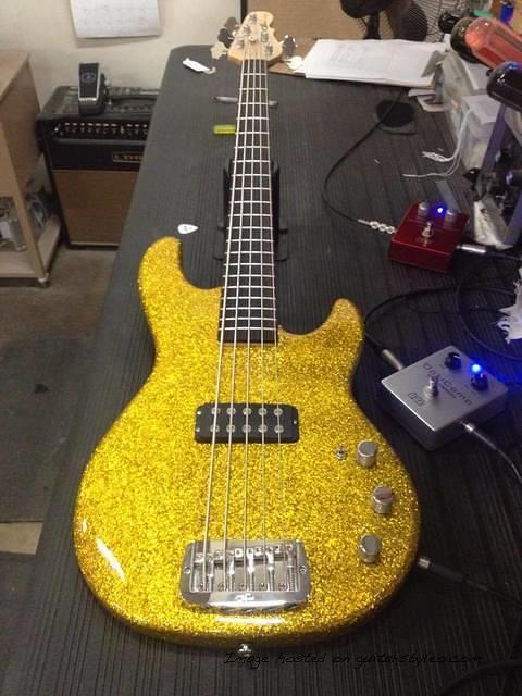 L-1505 in Gold Metal Flake