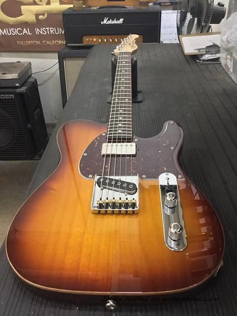 ASAT Classic Bluesboy in Old School Tobacco Sunburst over Okoume