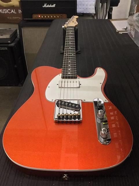 ASAT Classic Bluesboy in Tangerine Metallic over basswood CLF1703094