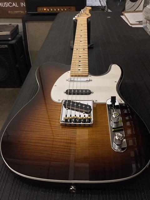 ASAT Classic S Alnico in Tobacco Sunburst over flame maple on swamp ash CLF1704140