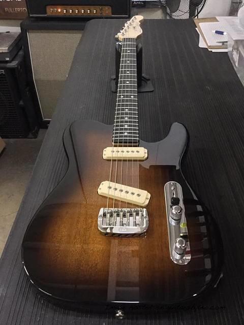 ASAT Special in Tobacco Sunburst over Mahogany pickguard delete