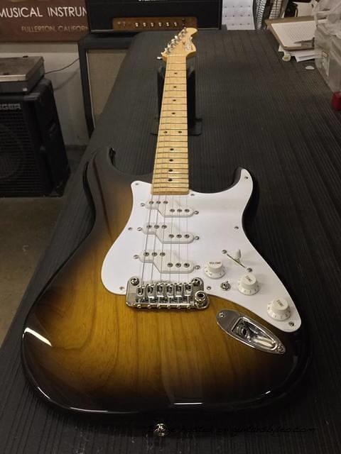 Comanche in 2-Tone Sunburst over swamp ash