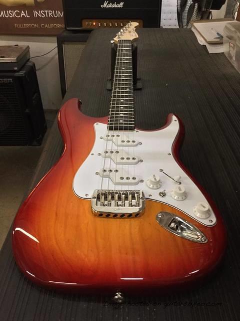 Comanche in Cherryburst over swamp ash