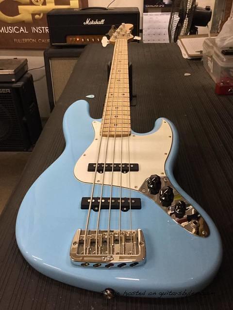 JB-5 in Himalayan Blue over basswood