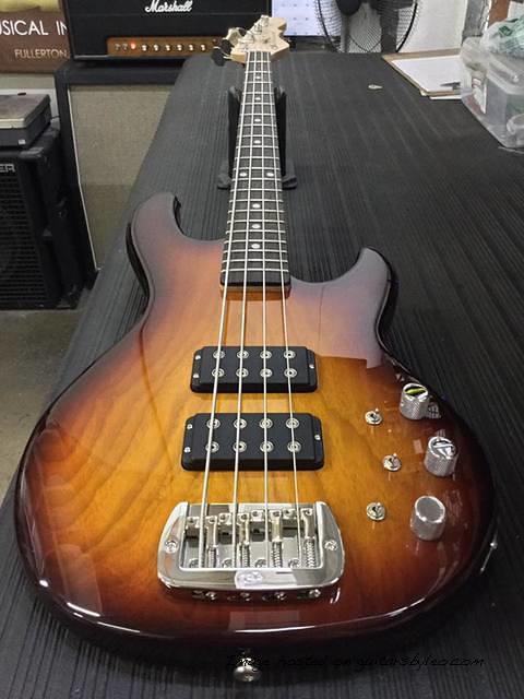 L-2000 in Old School Tobacco Sunburst over swamp ash CLF1704160