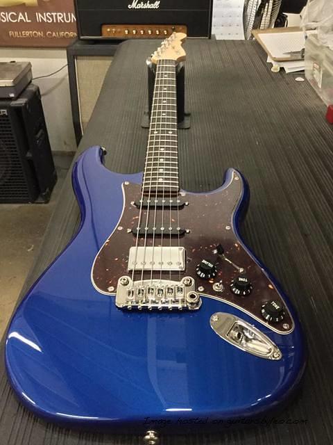 Legacy HSS in Midnight Blue Metallic