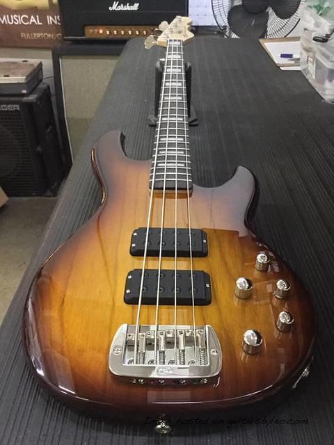 M-2000 in Old School Tobacco Sunburst over swamp ash CLF1705103