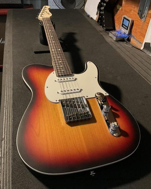 ASAT Classic S in 3-Tone Sunburst Frost over alder-1