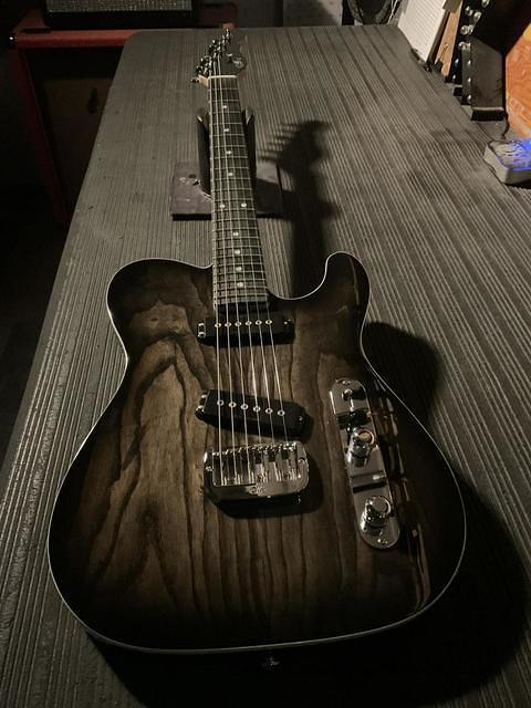 ASAT Special Semi-Hollow in Blackburst over swamp ash-1