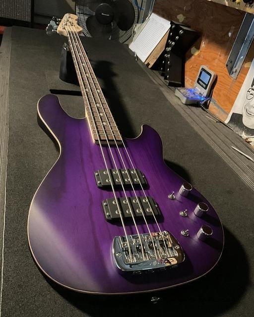 L 2000 in Purple Burst Frost over swamp ash