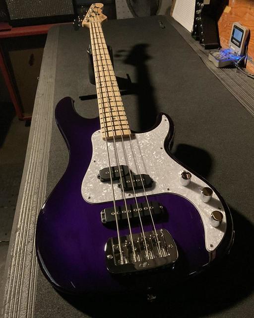 SB 2 in Purple Burst over swamp ash