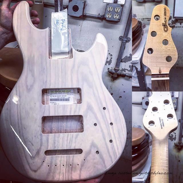 new Blonde finished M-2500 Bass