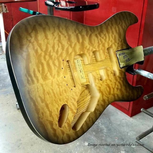 2 Tone Sunburst beauty UpFront Guitars