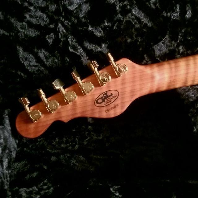 ASAT Classic Bluesboy in Guanacaste and a really nice Roasted Flame Maple neck-3 