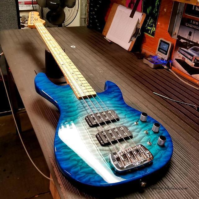 CS L2000 with a Quilted Maple top in Bahama Fade