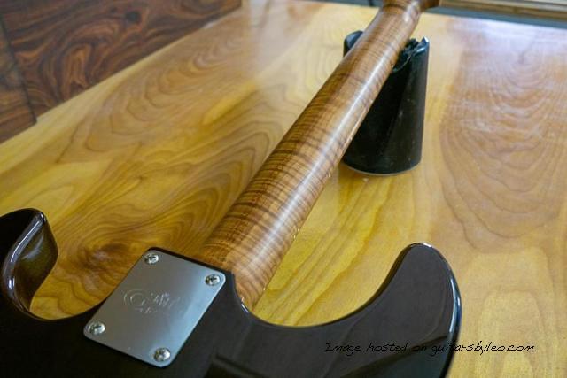 Custom Legacy HSS RMC with a Premium Quilted Maple Top in Antique Brown Burst-6