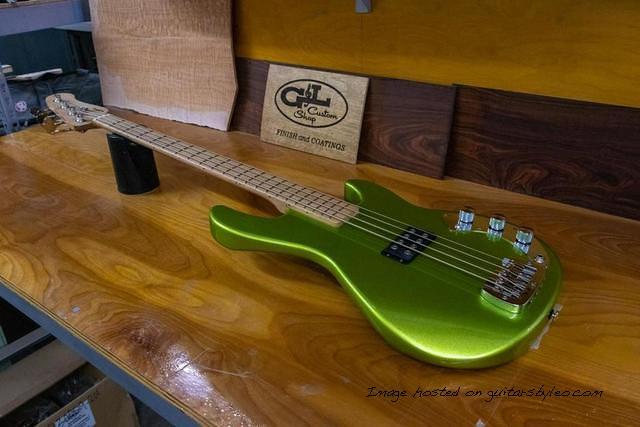 Custom Shop CLF Research L 1000 in Margarita Metallic over Alder-1