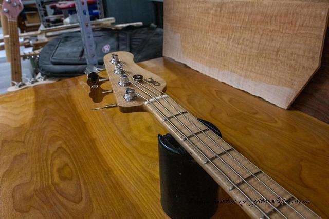 Custom Shop CLF Research L 1000 in Margarita Metallic over Alder-5