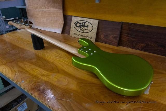 Custom Shop CLF Research L 1000 in Margarita Metallic over Alder-7
