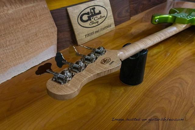 Custom Shop CLF Research L 1000 in Margarita Metallic over Alder-8