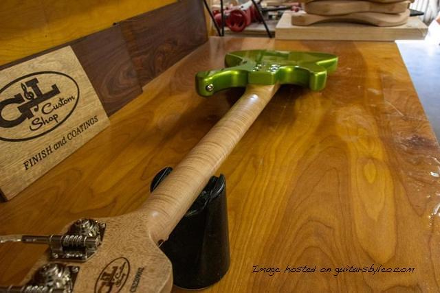 Custom Shop CLF Research L 1000 in Margarita Metallic over Alder-9