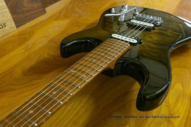 Custom Shop Legacy HH RMC with a Premium Quilted Maple Top in Antique Brown Burst-6