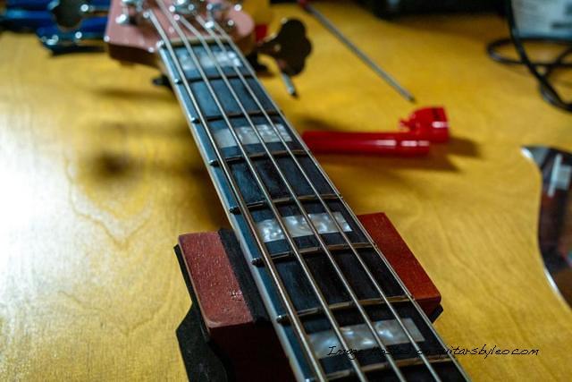 Custom Shop MJ 5 in Shell Pink over Empress5