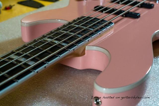 Custom Shop MJ 5 in Shell Pink over Empress8