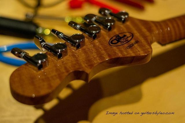 Custom Shop Skyhawk HH RMC in Old School Tobacco Sunburst over a 3A Flame Maple top7