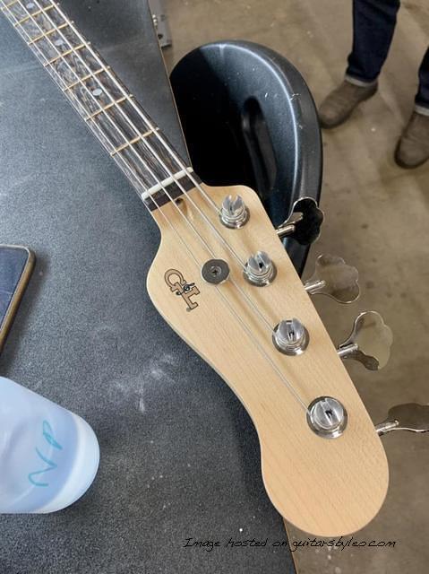 Evo Gold frets on a wenge fingerboard-2