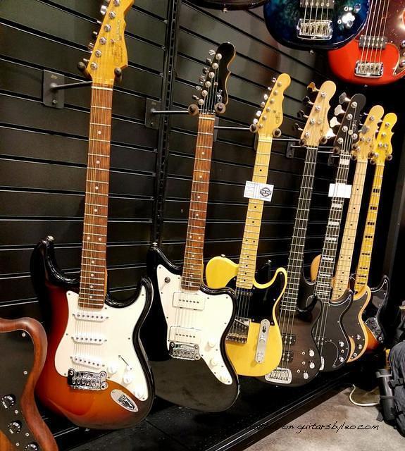 First 3 G amp L Custom Shop guitars at 2018 NAMM