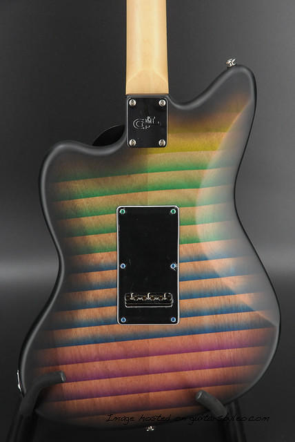 G amp L Custom Shop Doheny-Circus Acid Trip - Frost-4