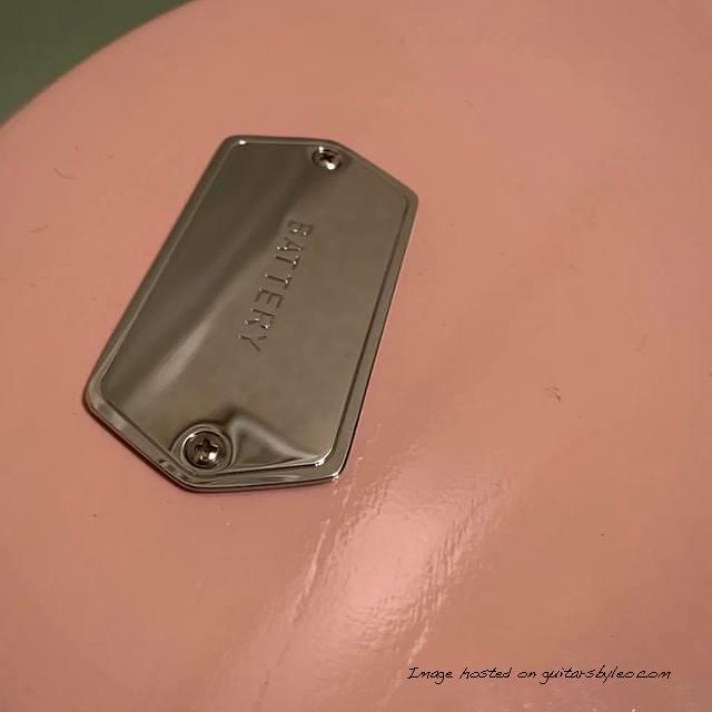 G amp L Custom Shop Espada in Shell Pink Nitro-10