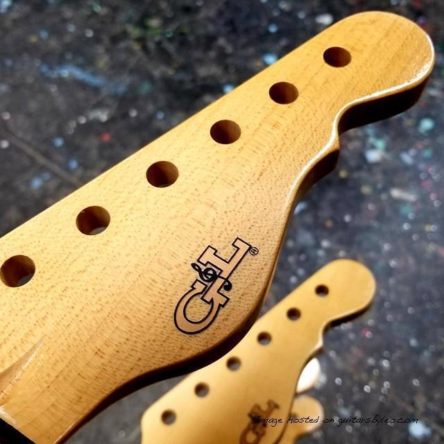 Gold logo decals are on and waiting for clear gloss